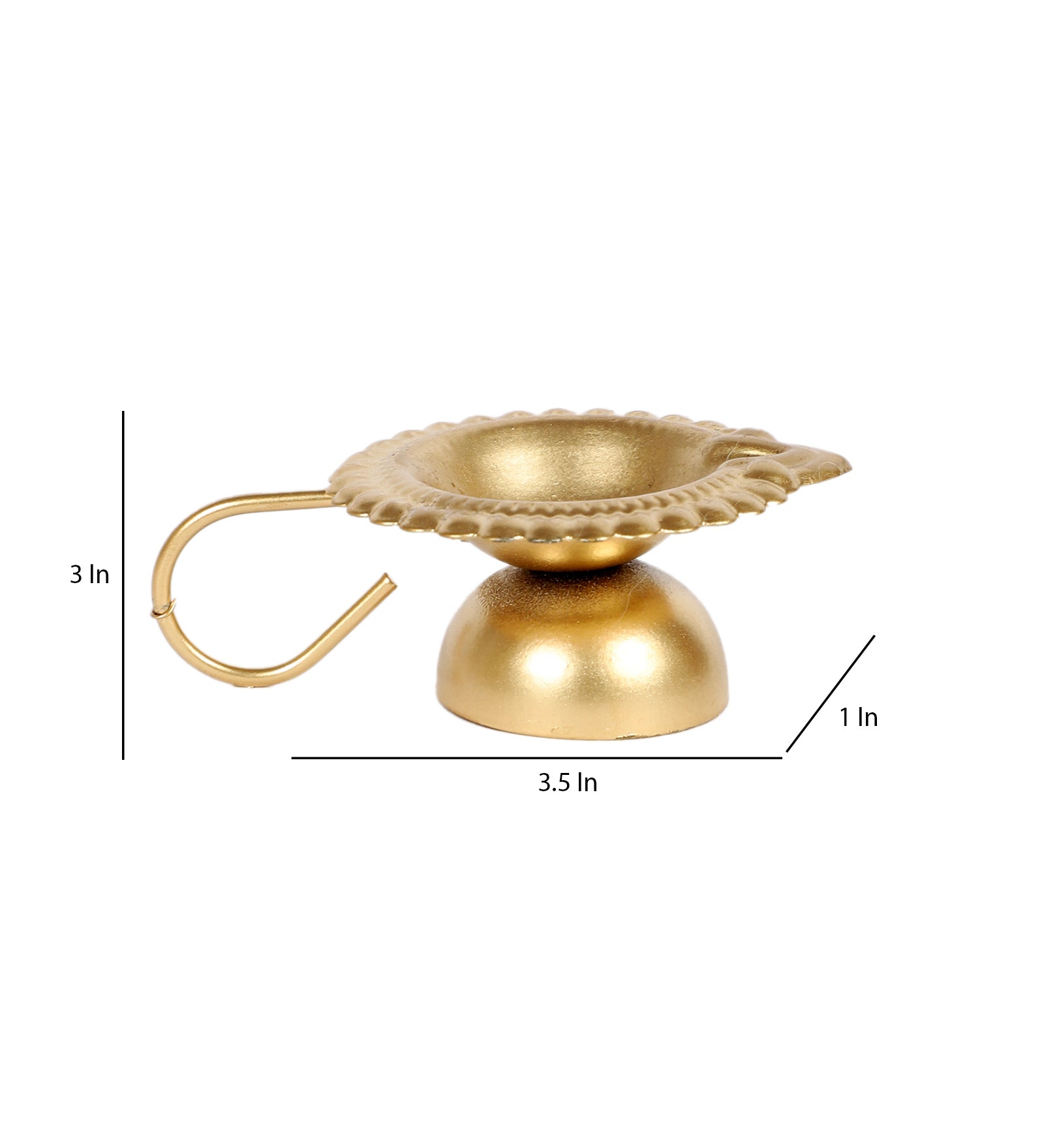 Classic Tea-light Diya Set of 2