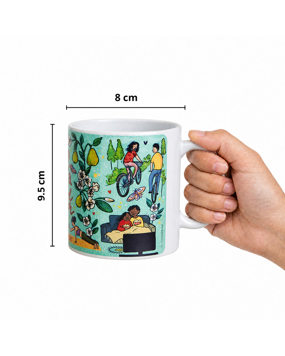 Couple Goals Mug-Blue