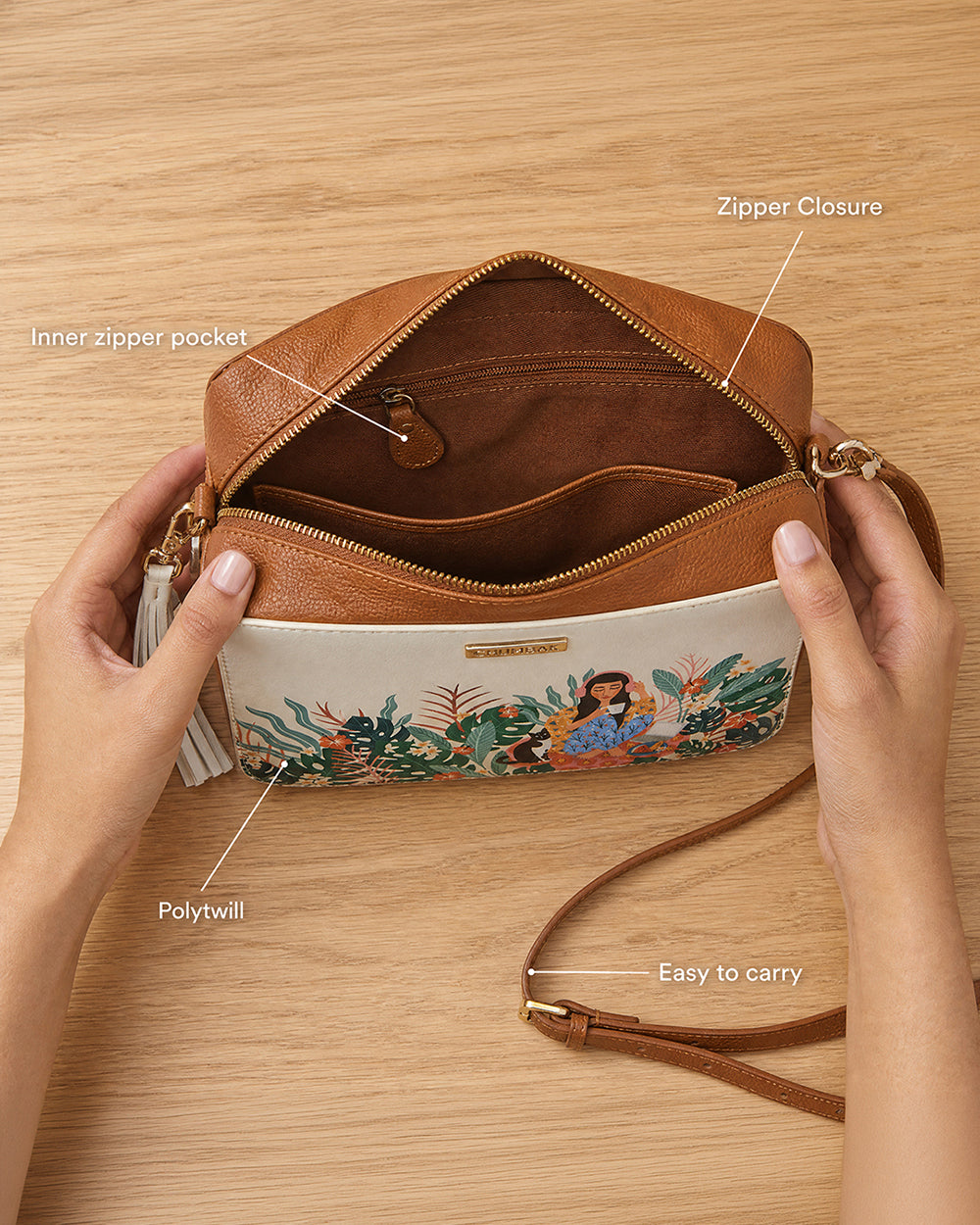 Live Slow Sling Bag