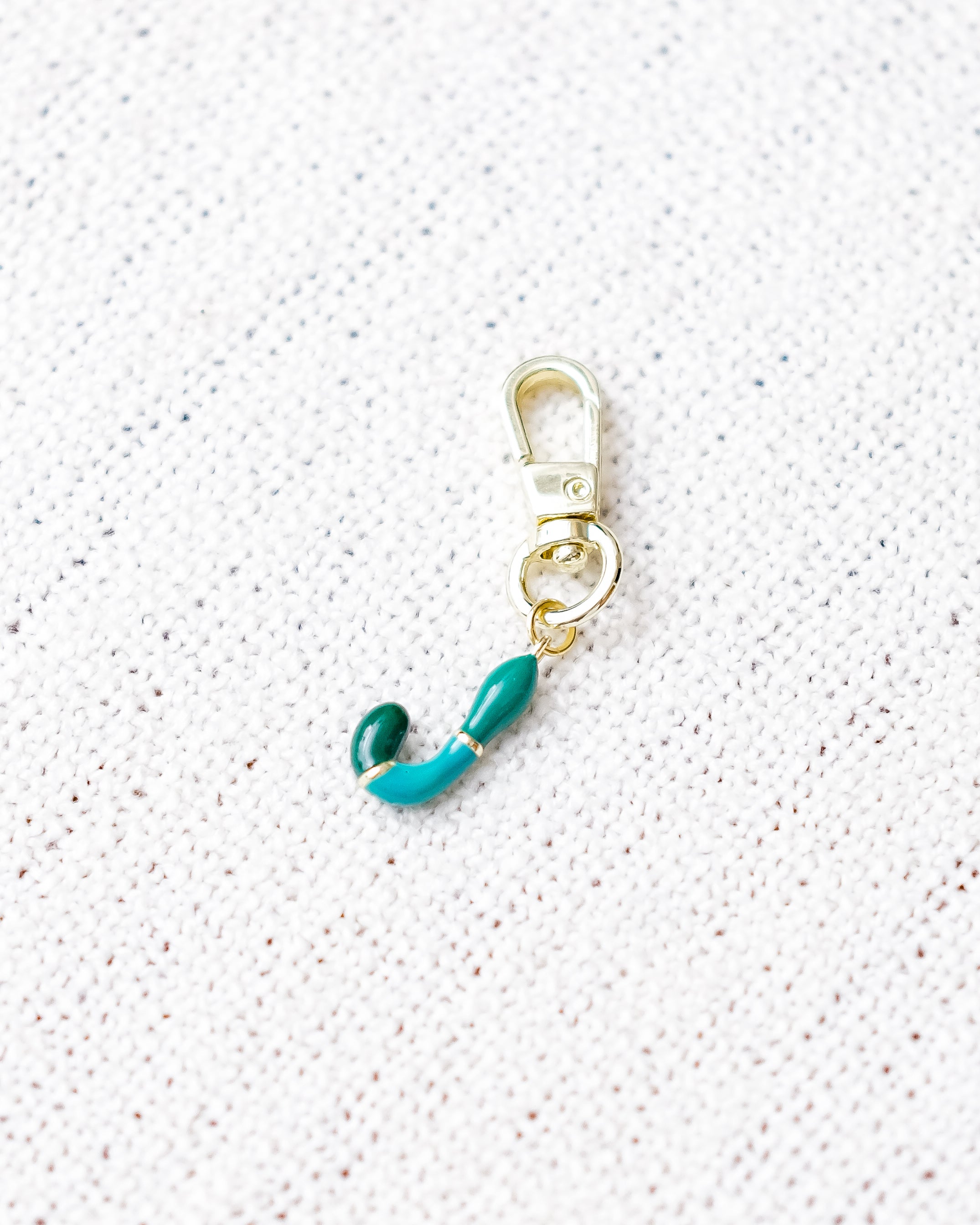 Alphabet Charm Hook - J