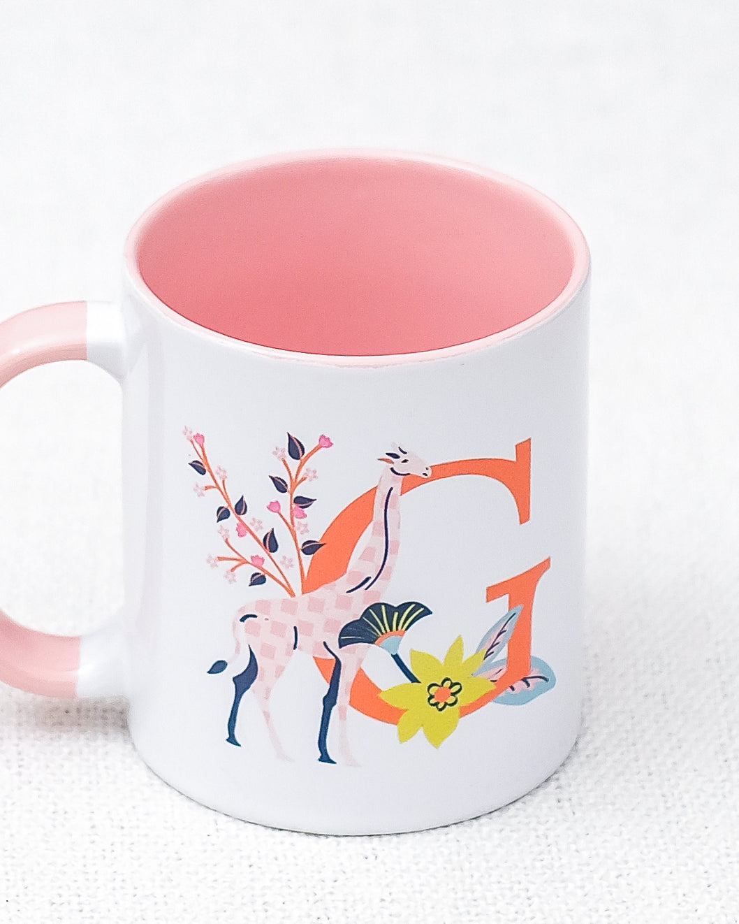 Giraffe Mug – G | Gloss Finish