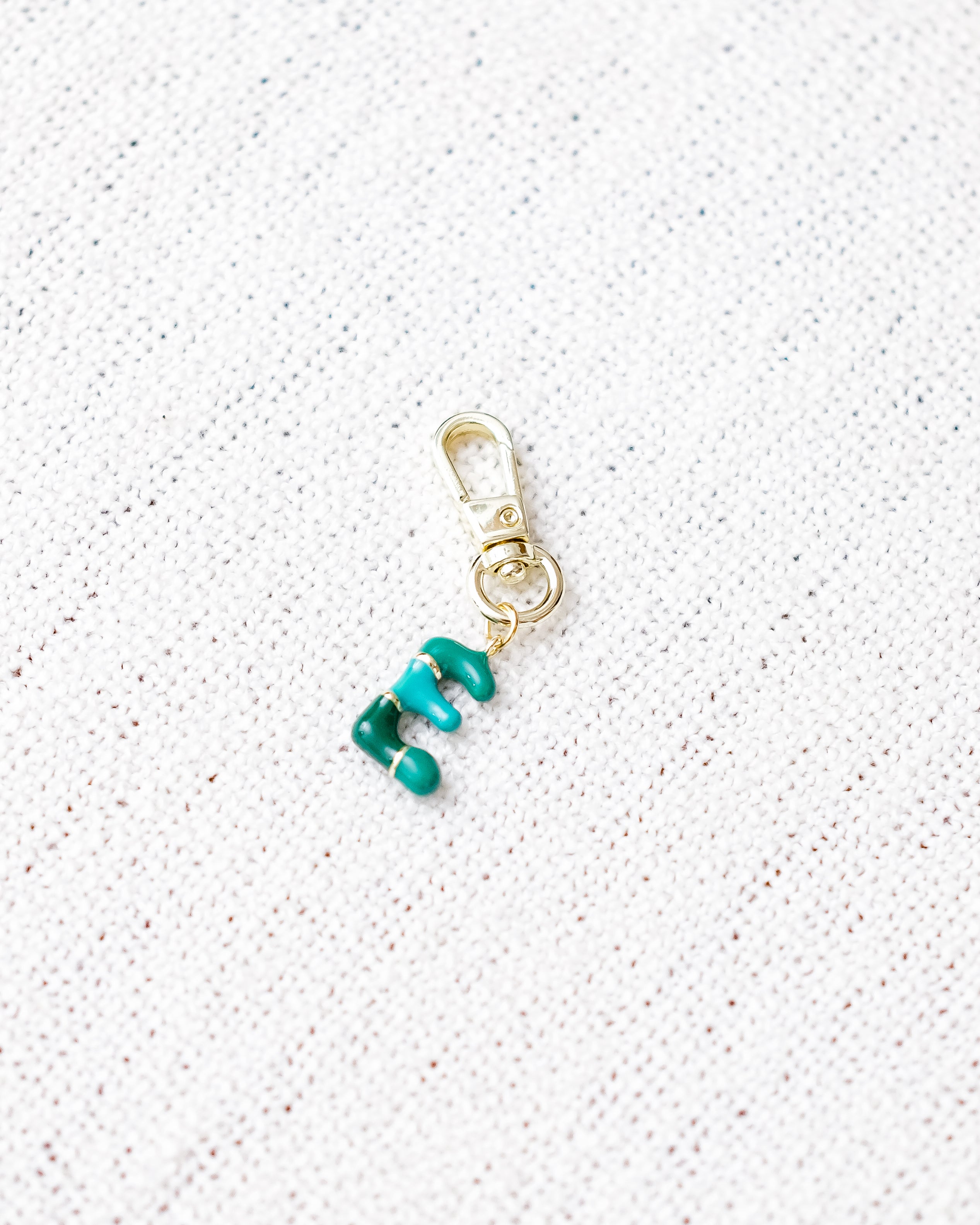 Alphabet Charm Hook - E