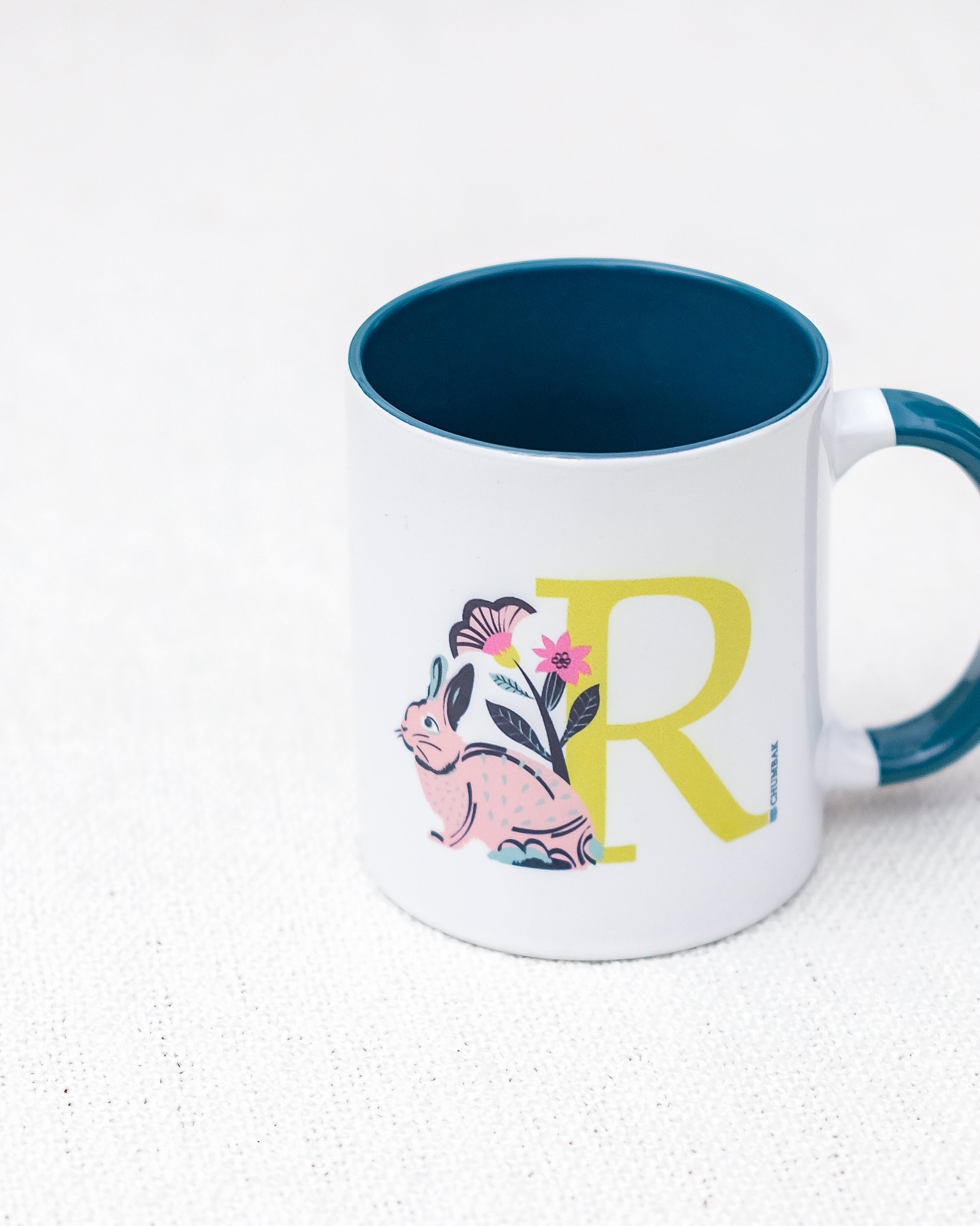 Rabbit Mug – R | Gloss Finish