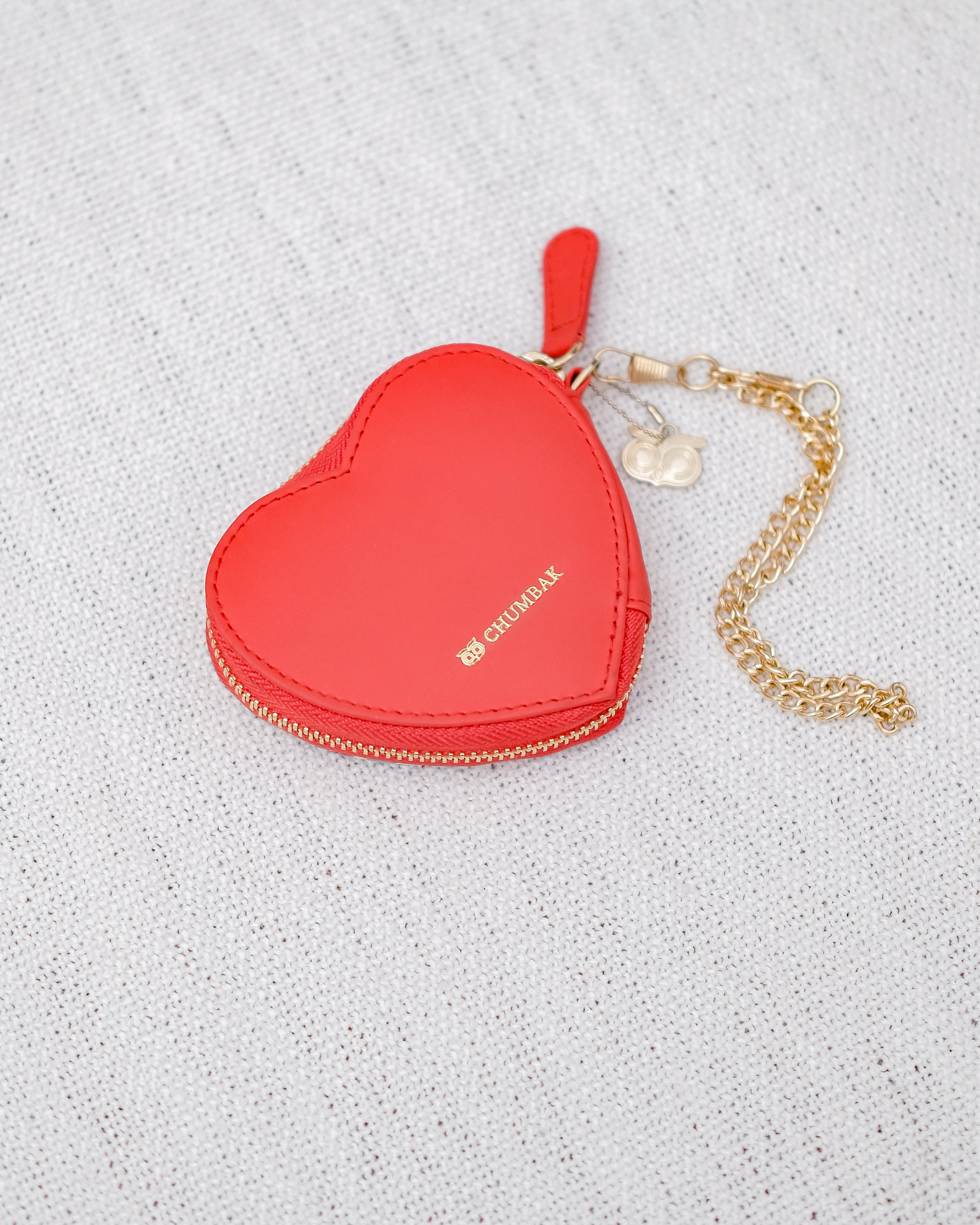 Hearty Owls Bag Charm