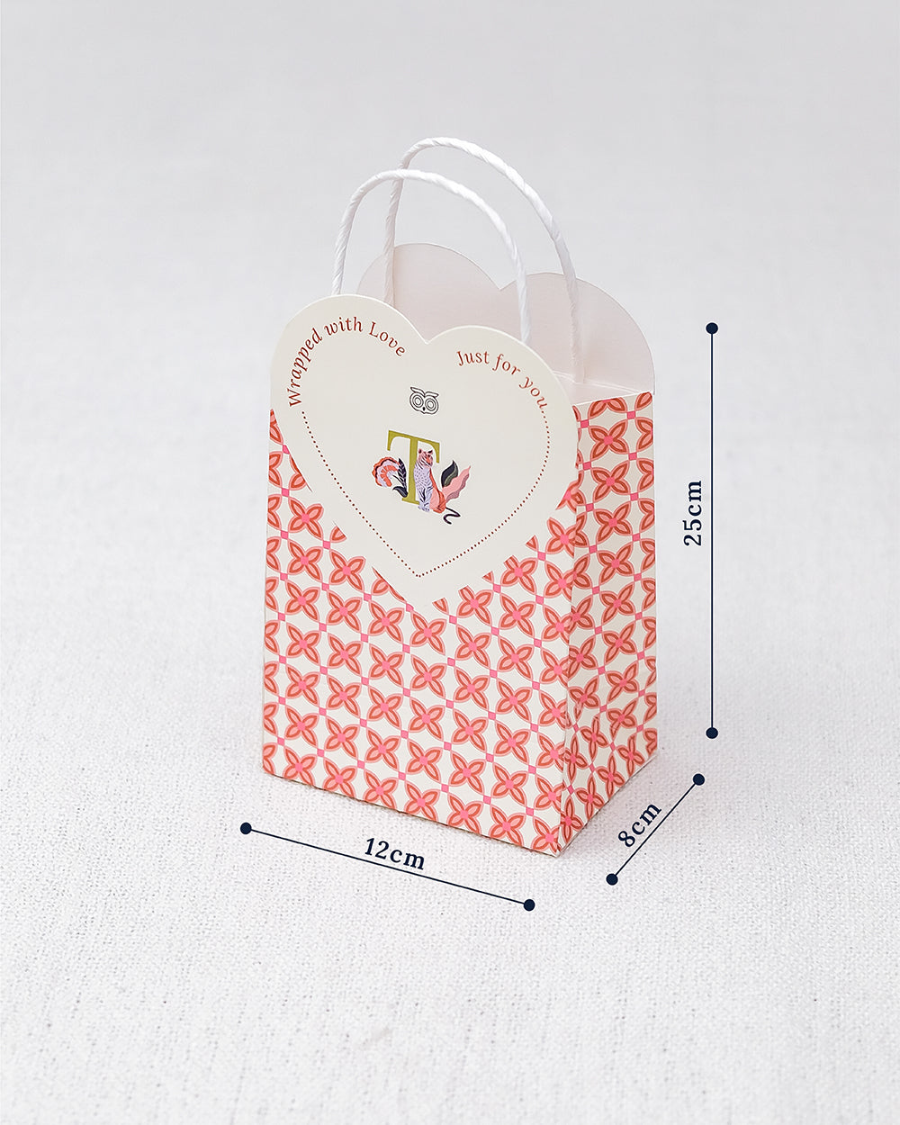 "To T, with Love" Gift Bag - Tiger