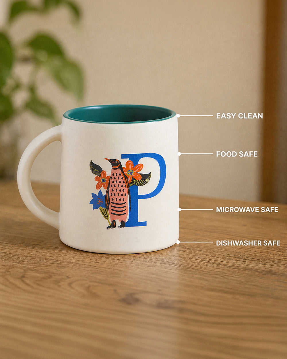 Penguin Mug - P