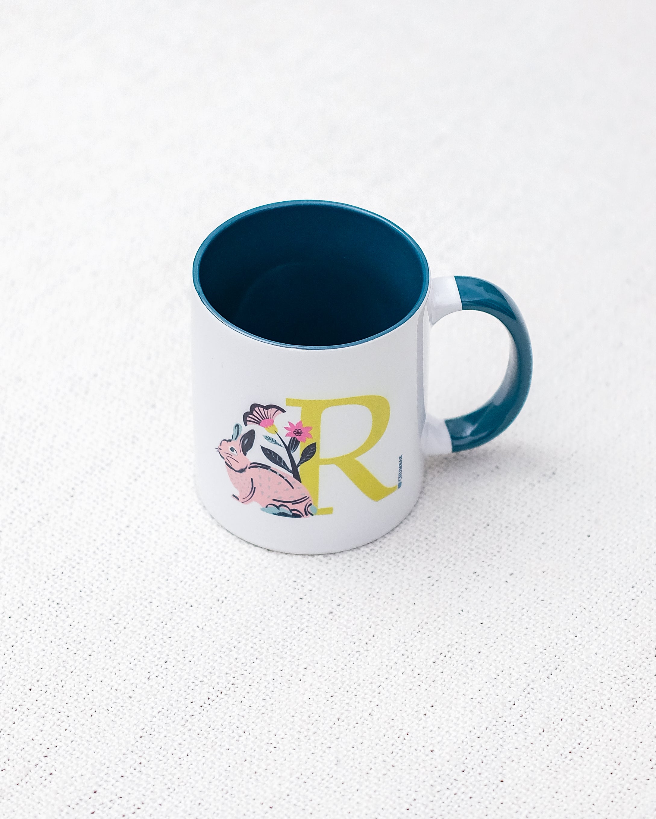 Rabbit Mug – R | Gloss Finish