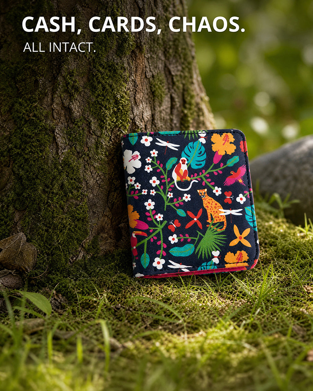 Madagascar Tales Mini Wallet - Blue