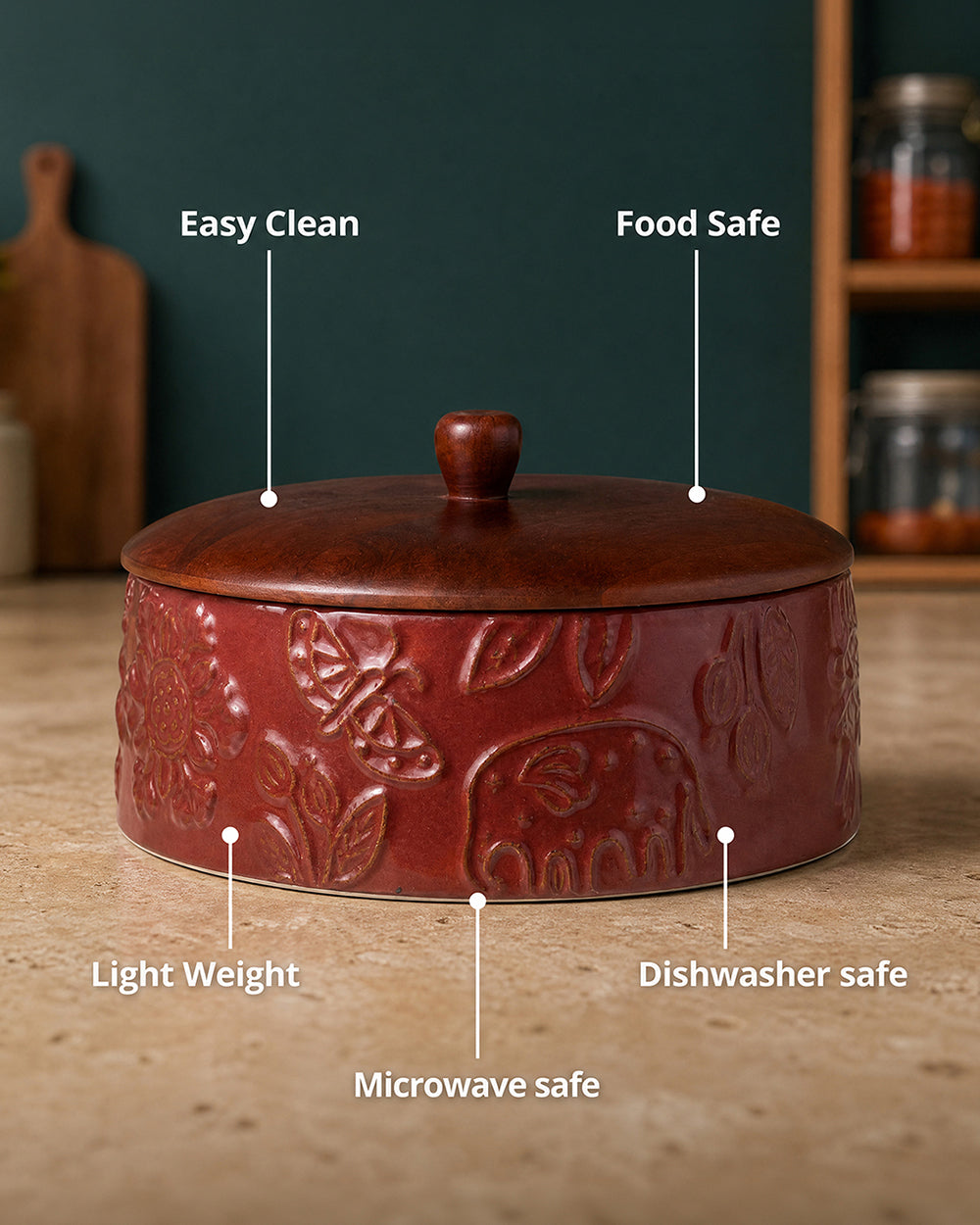 Forest Embossed Storage Box | Forest Folklore