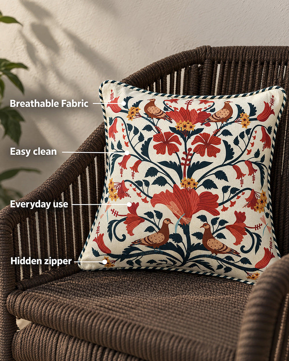 Guldasta Cushion Cover | Haveli Socials