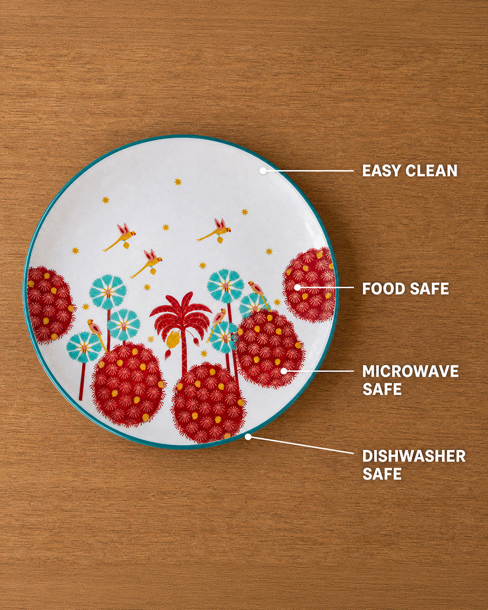 Saanjh Snack Plates Gift Set of 4