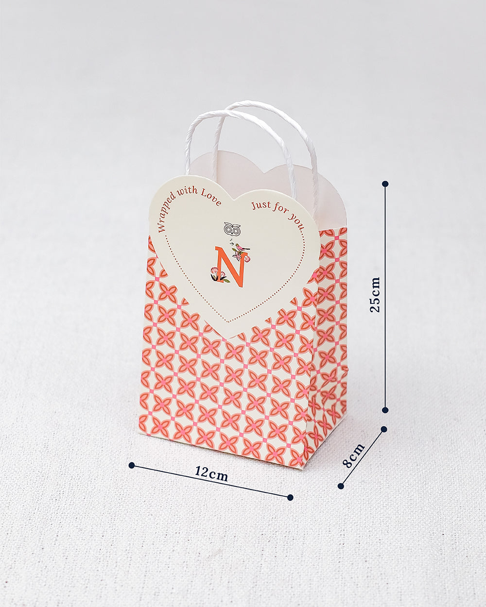 "To N, with Love" Gift Bag - Nightingale