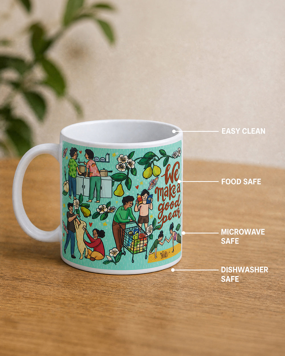 Couple Goals Mug-Blue
