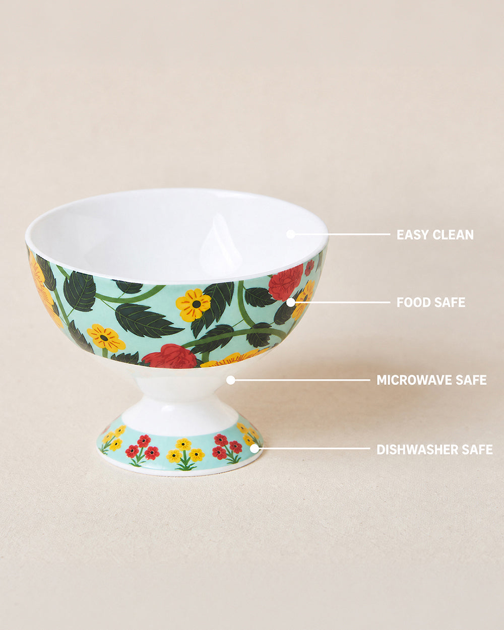 Rani Bagh Dessert Bowls Gift Set - Set of 6, 160 ml | Palace Memoirs
