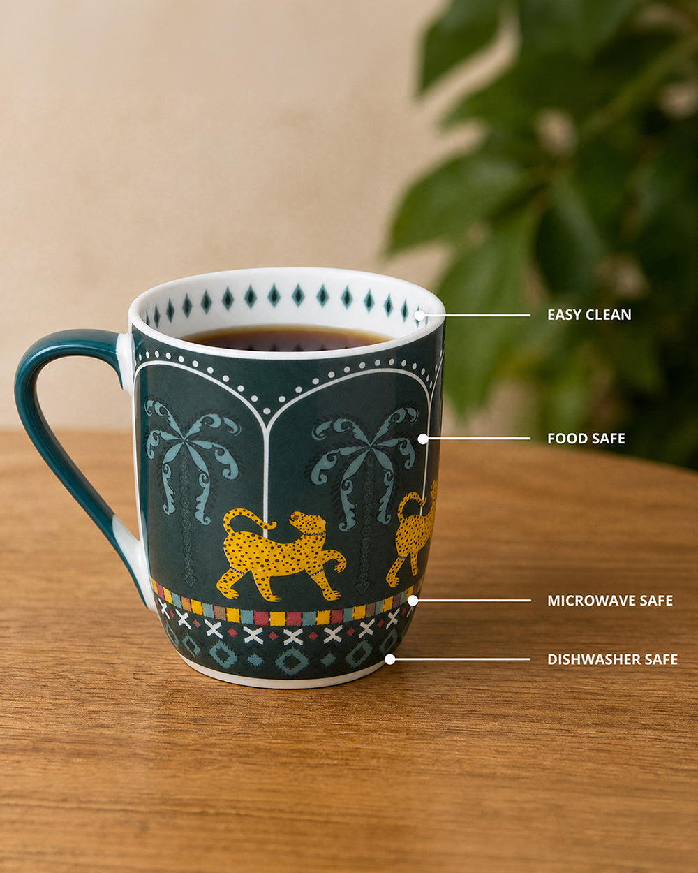 Jungle Soirée Mugs Gift Set of 2 | Lost in Paradise