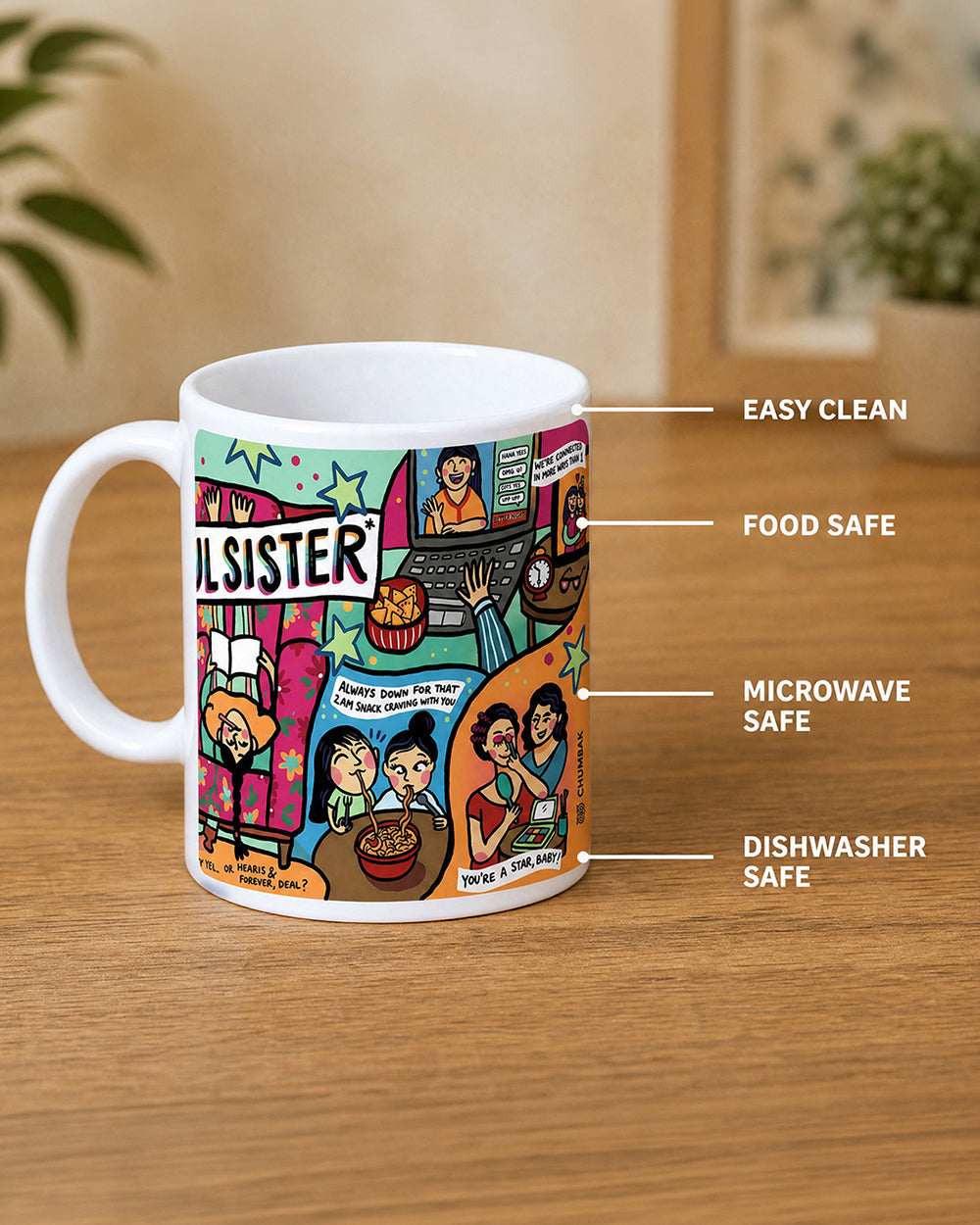 Friends Forever Mug- Multi, 300ml