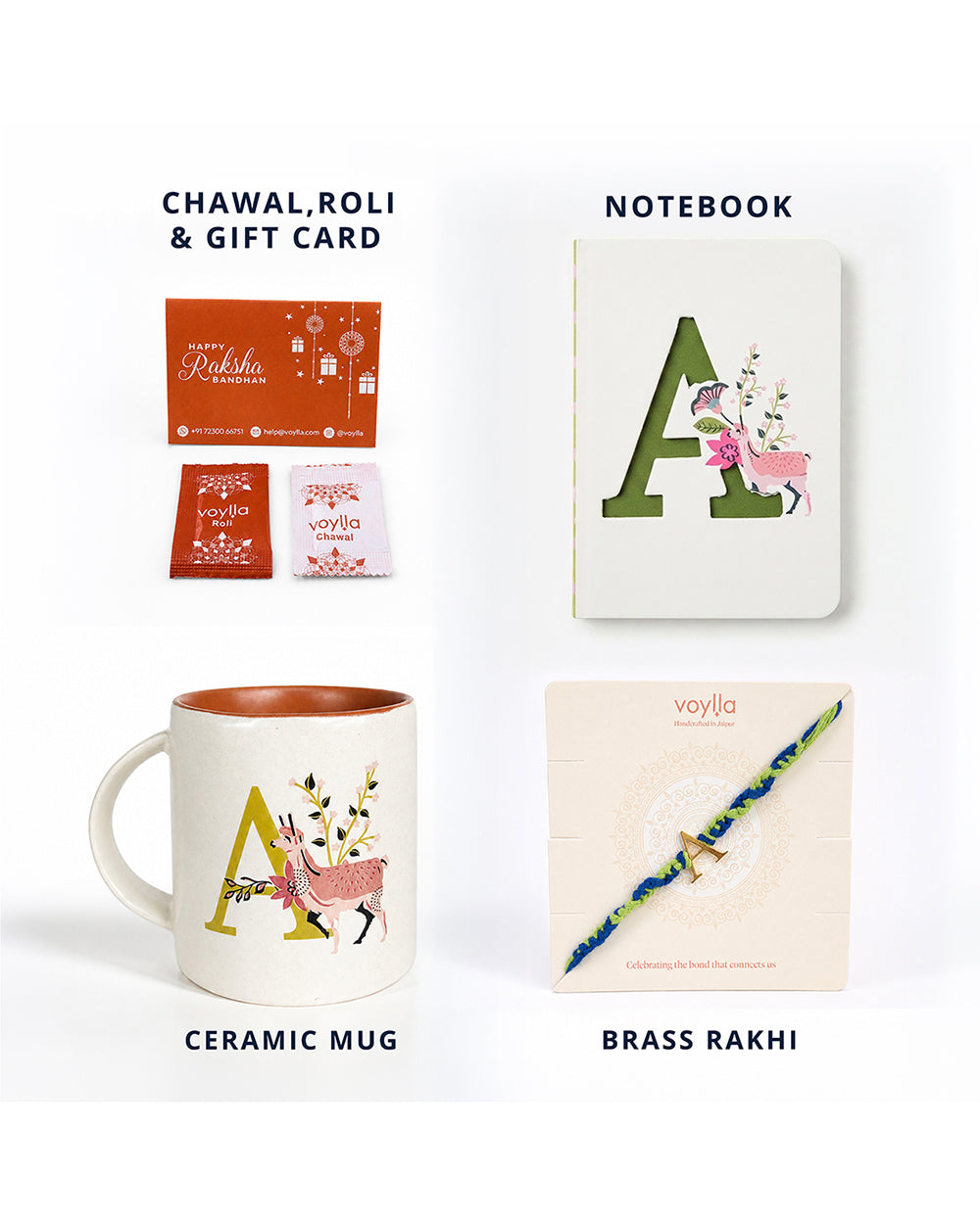 The Initial ‘A’ Joy Hamper - Threads of Joy
