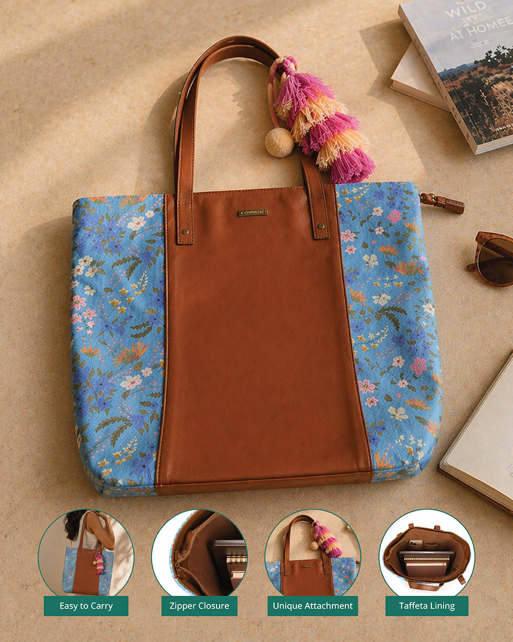 Palm Beach Shopper Tote | Rare & Wild, Amboli
