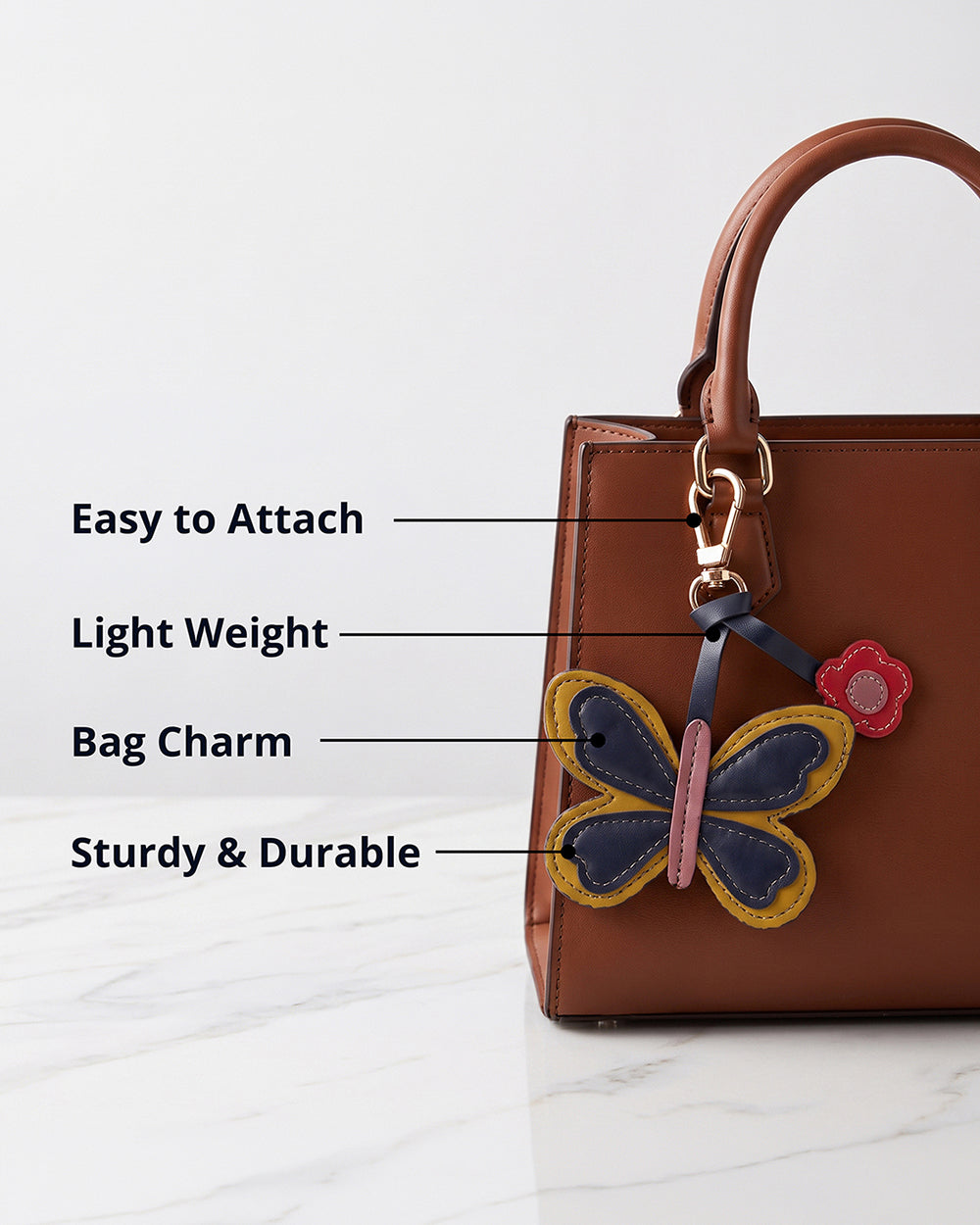 Social Butterfly Bag Charm | Forest Folklore