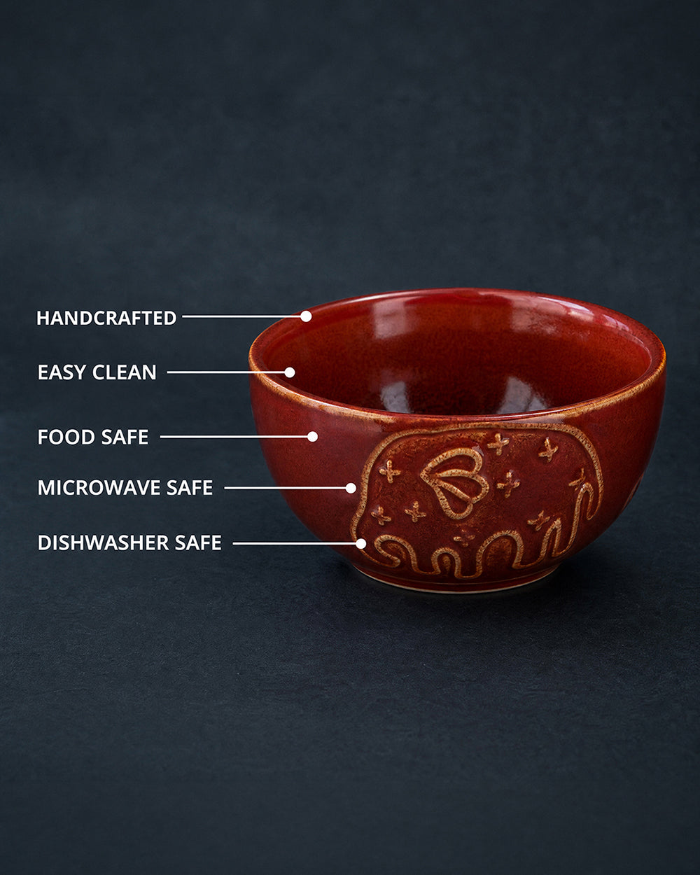 Forest Embossed Cereal Bowl | Forest Folklore