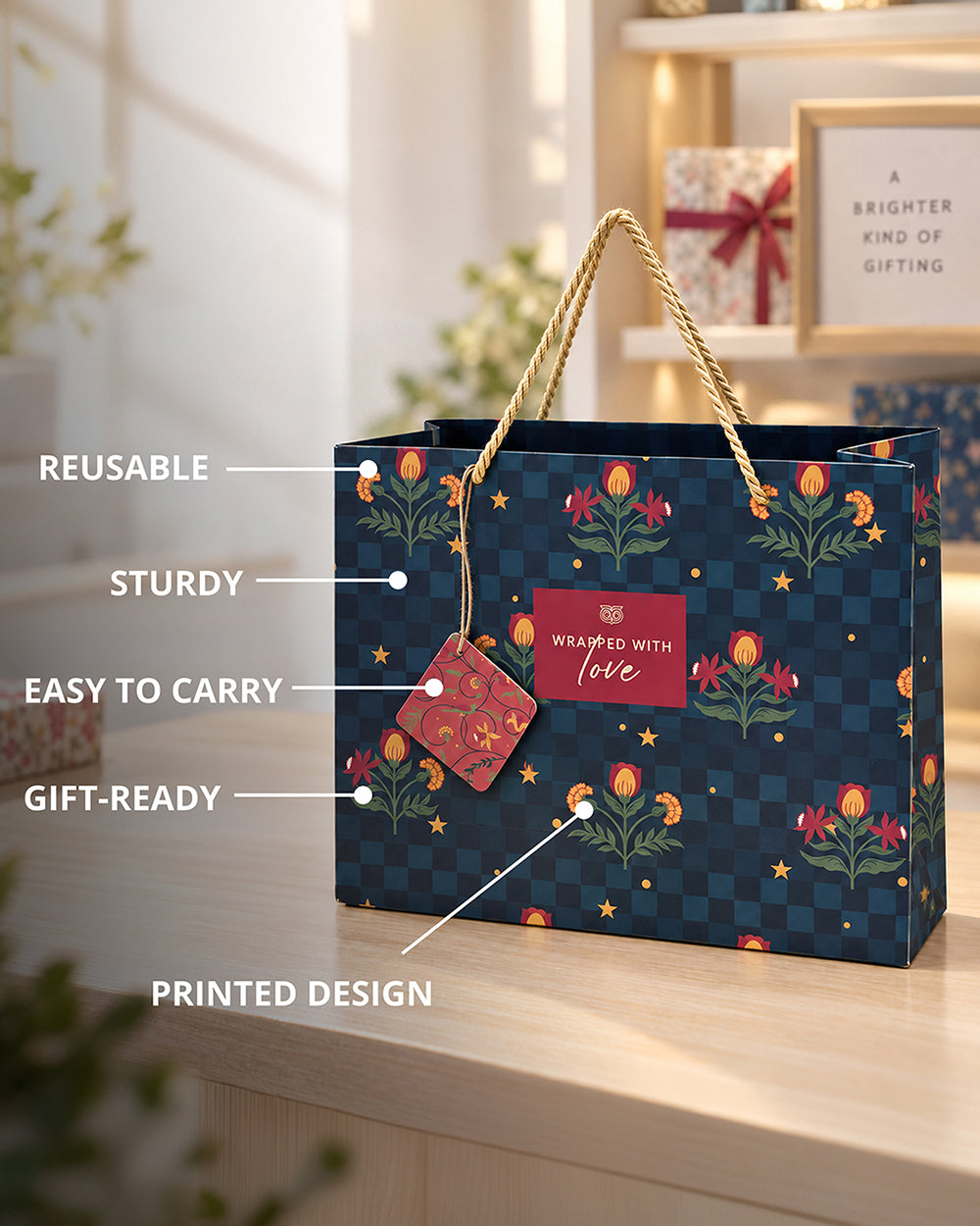 Guldasta Gift Bag - Medium | Haveli Socials