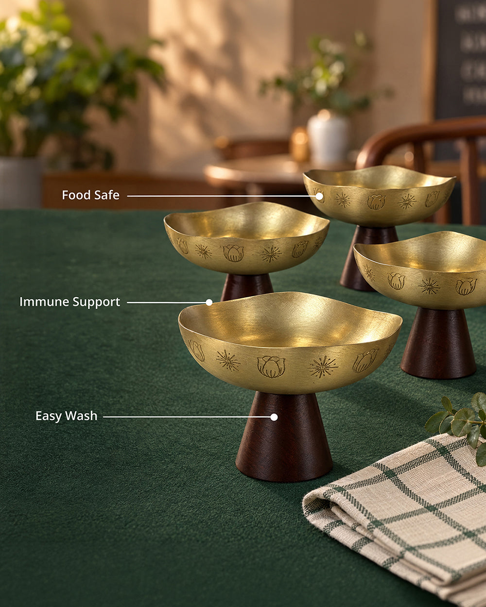 CharBagh Bowls Set of 4 | Haveli Socials