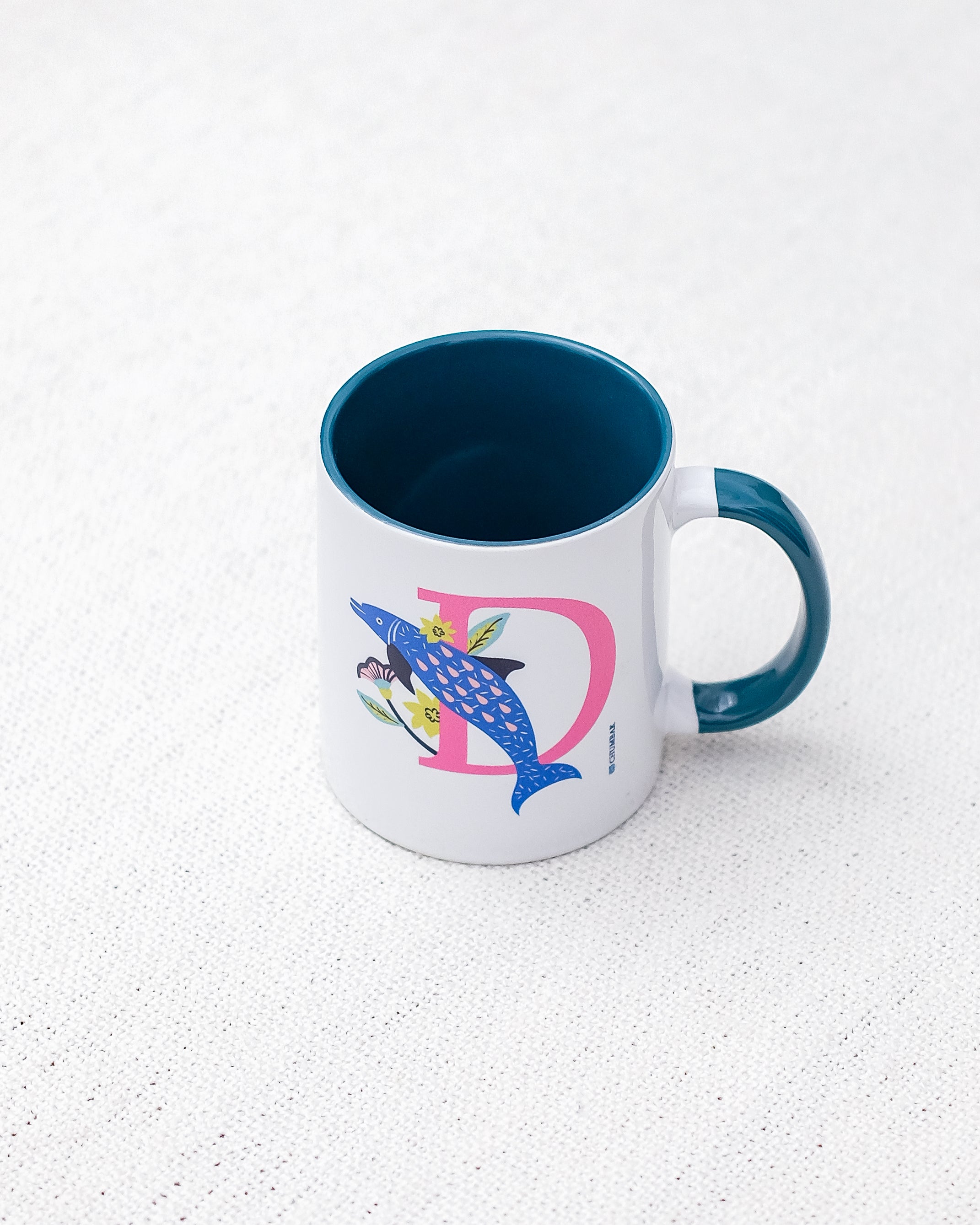Dolphin Mug – D | Gloss Finish