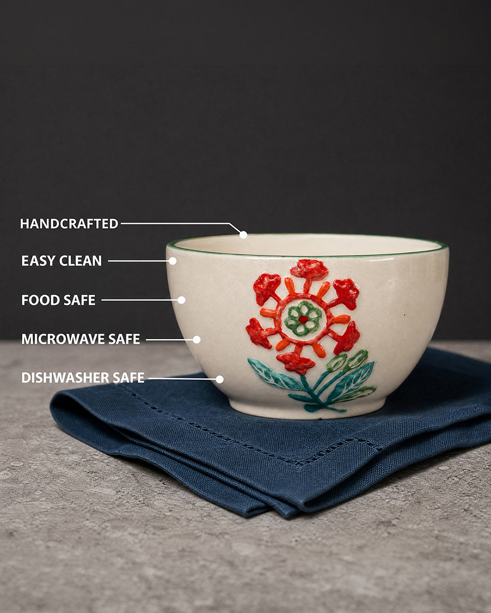 Wild Bloom Cereal Bowl | Forest Folklore
