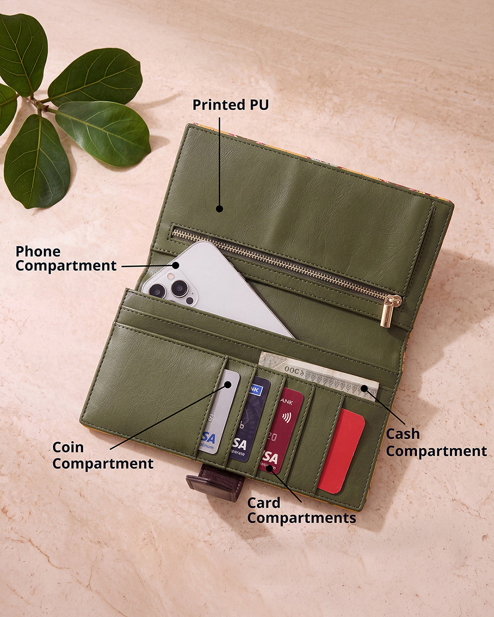 Goa Fiesta Long Wallet | Forest Folklore