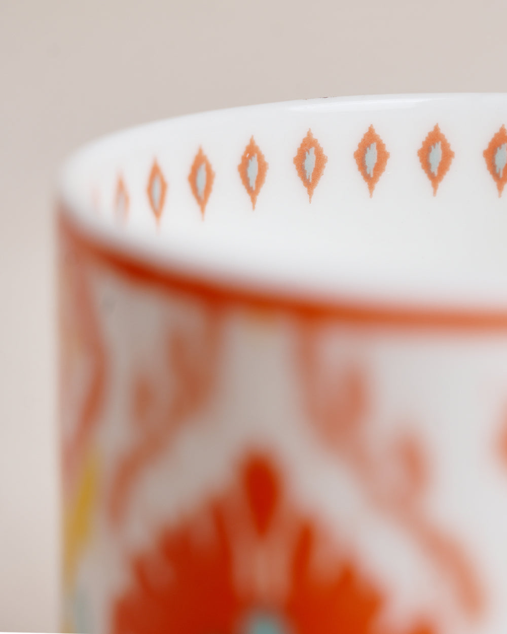 Ikat Tea Mugs Gift Set of 6