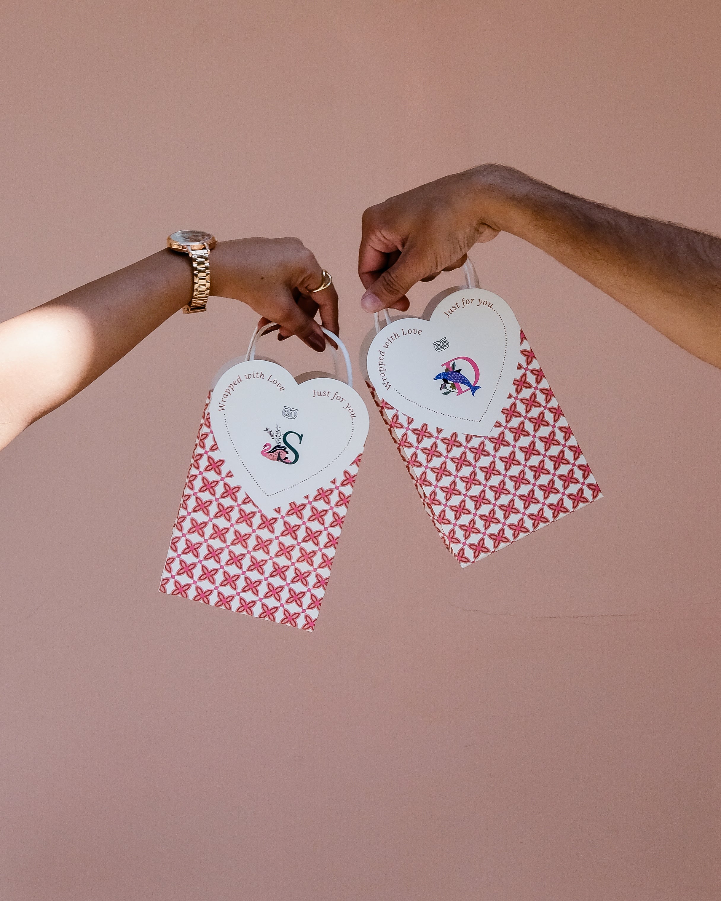 "To P, with Love" Gift Bag - Penguin