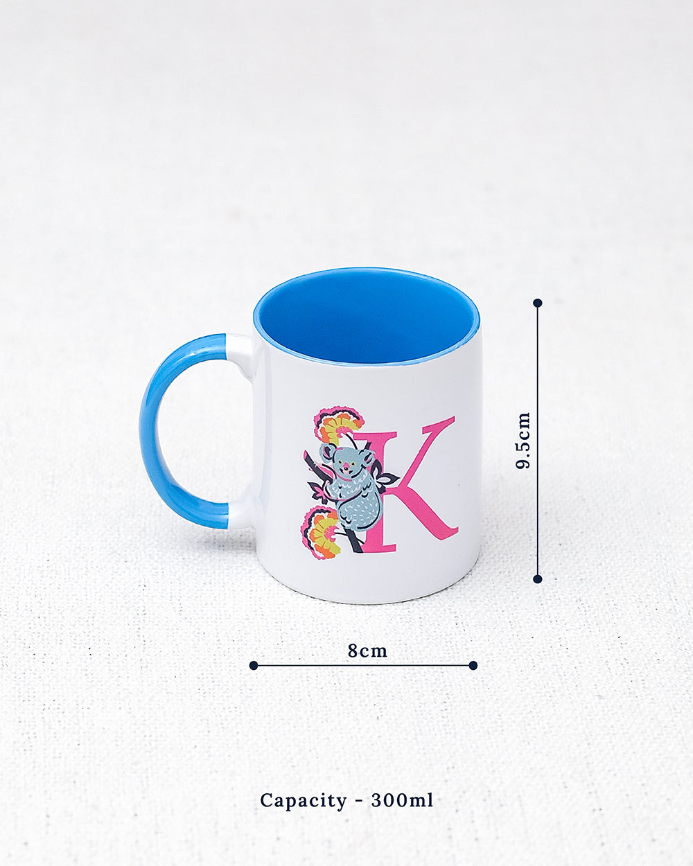 Koala Mug – K | Gloss Finish