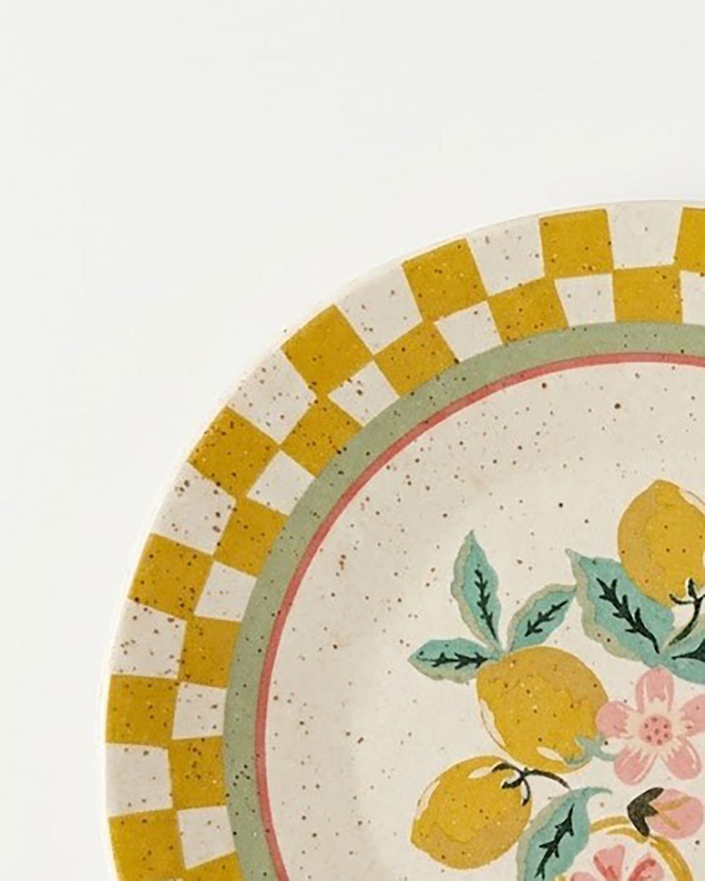 Limonata Quarter Plate| Citrus Zest