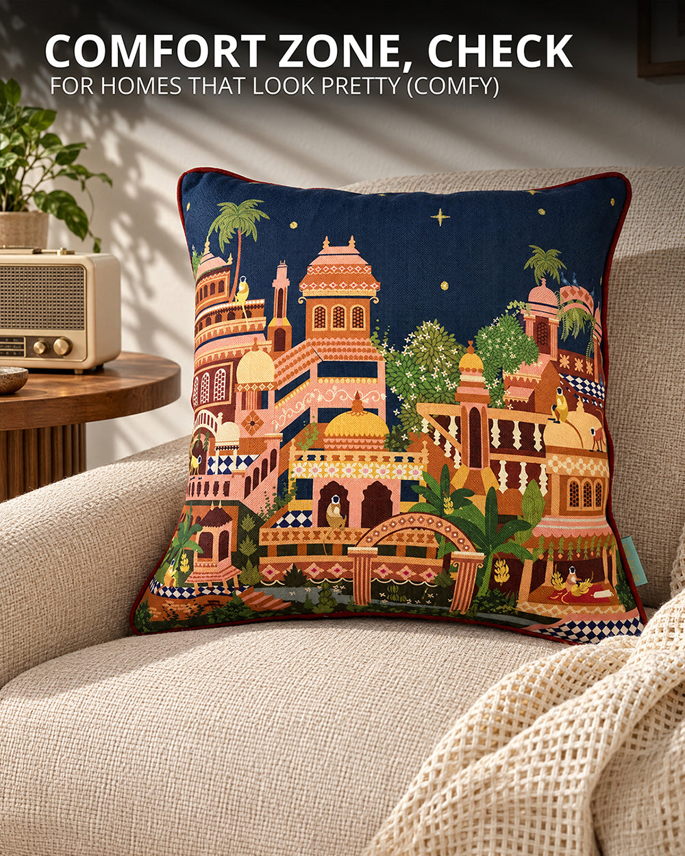 Haveli Cushion Cover | Haveli Socials