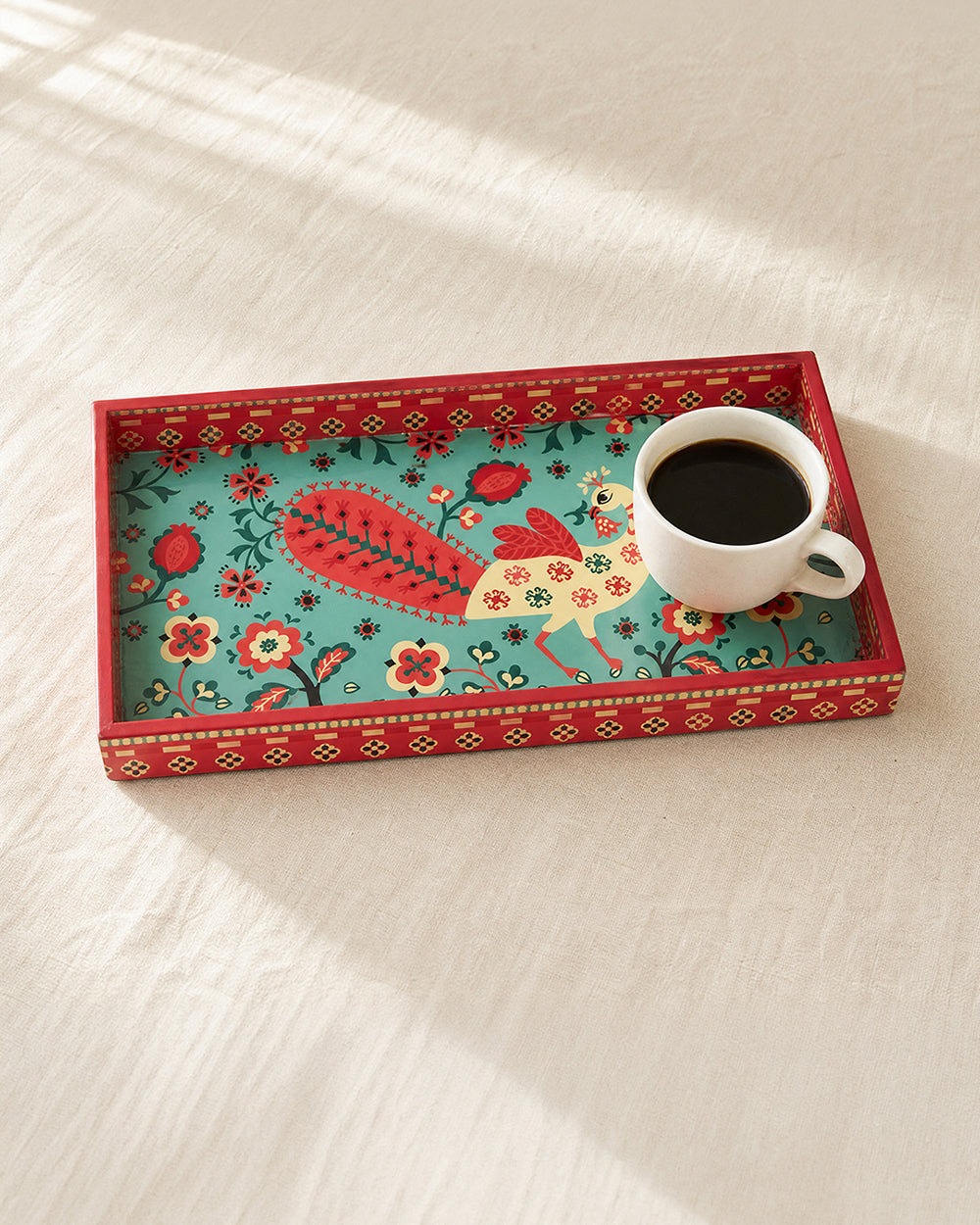 Jaipur Gardens Kasuti Tray
