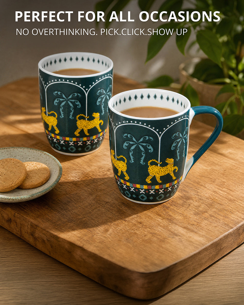 Jungle Soirée Mugs Gift Set of 2 | Lost in Paradise