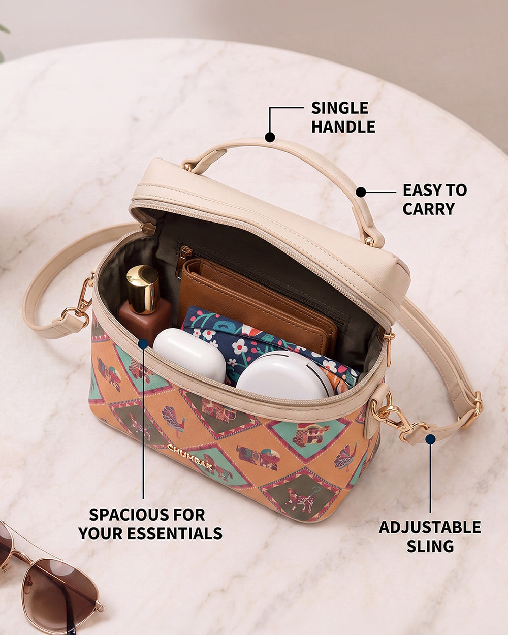 Jaisalmer Vanity Sling | Forest Folklore