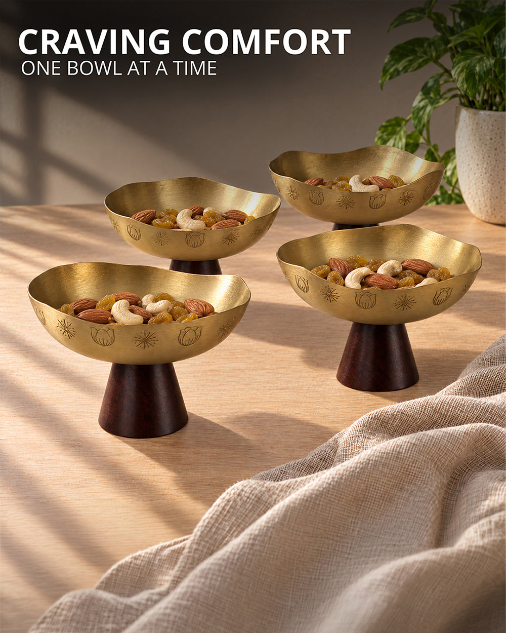 CharBagh Bowls Set of 4 | Haveli Socials