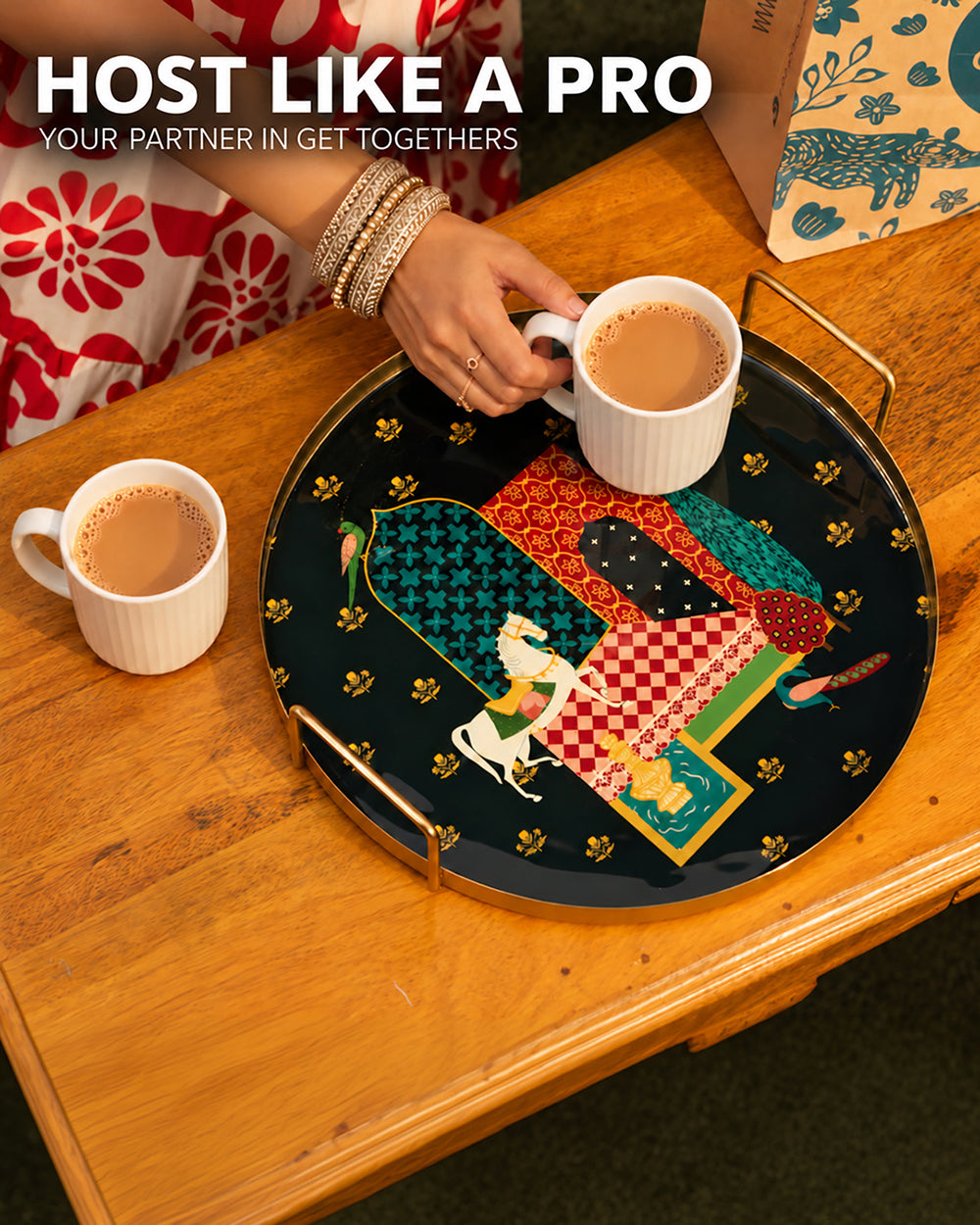 Haveli Ride Serving Tray | Haveli Socials
