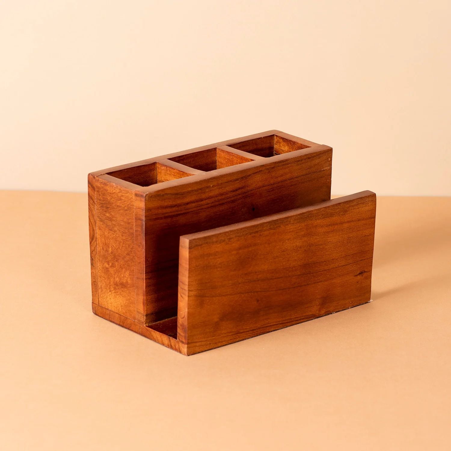 Classic Wooden Cutlery Organizer