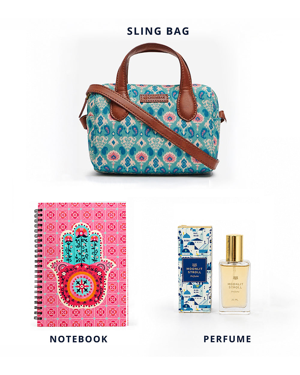 Happy Essentials Gift Box for her set of 3 - Threads of Joy