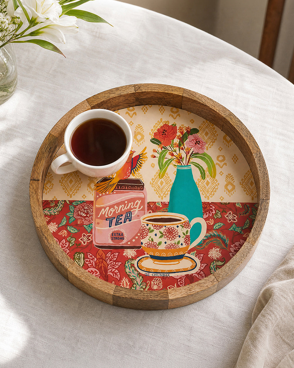 Good-Old Tea Palampore Tray