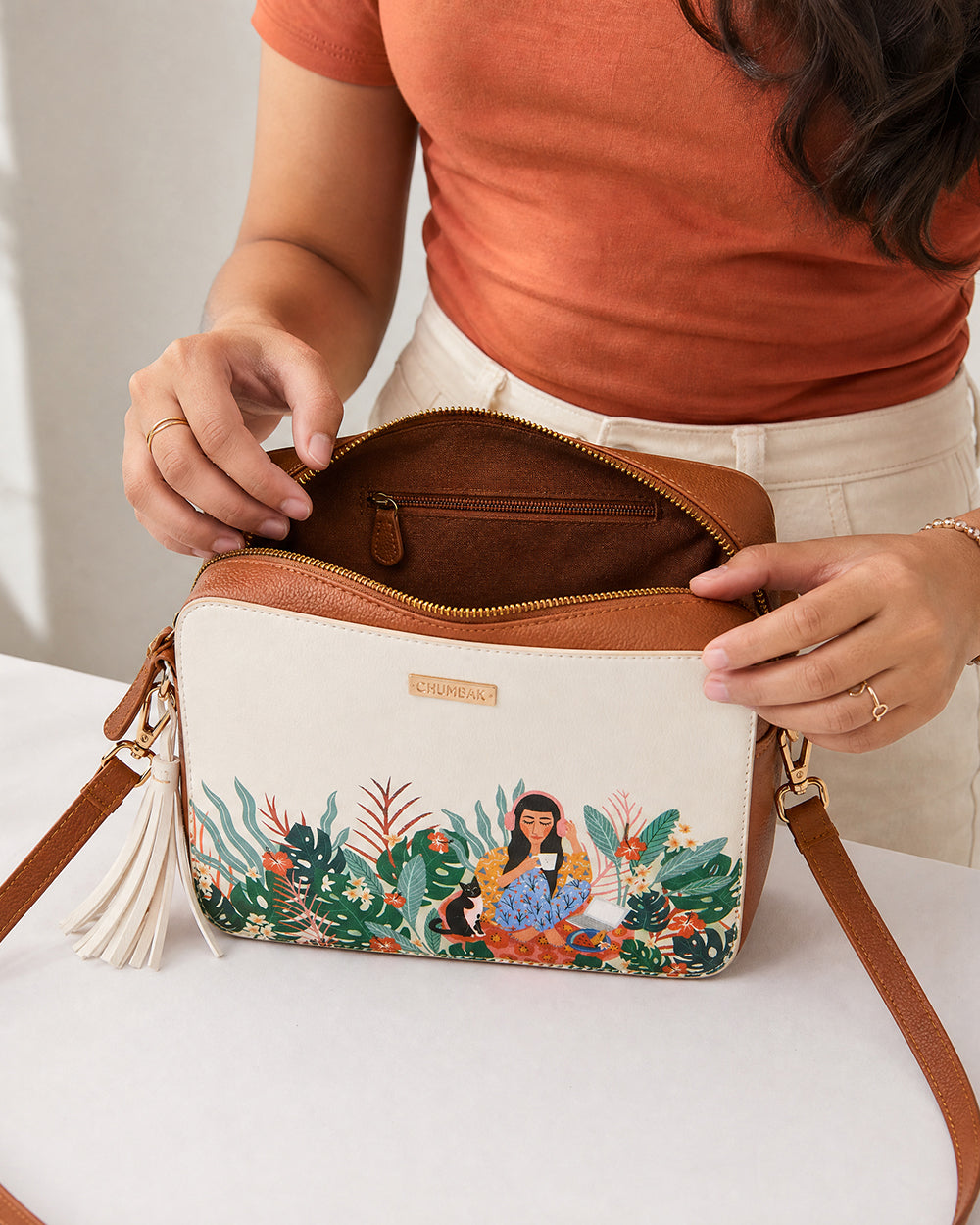 Live Slow Sling Bag