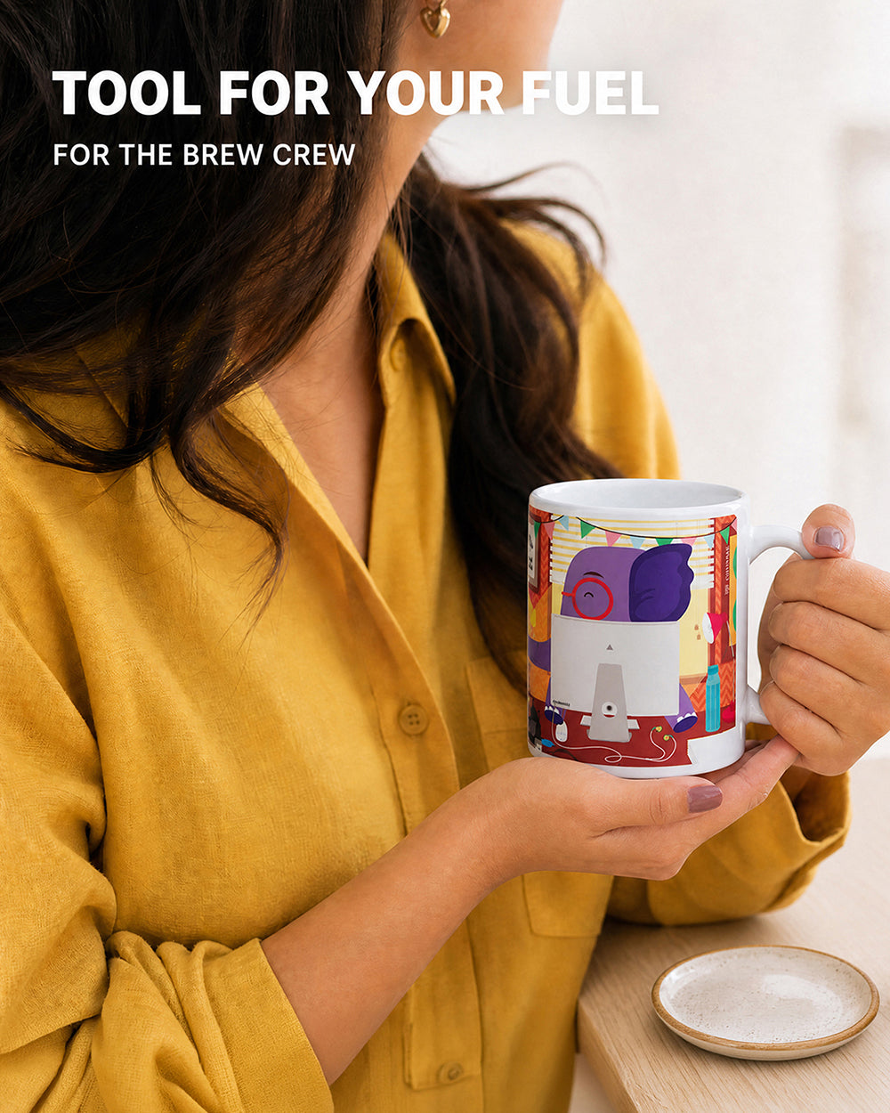 Let's Work Together Mug-Multi