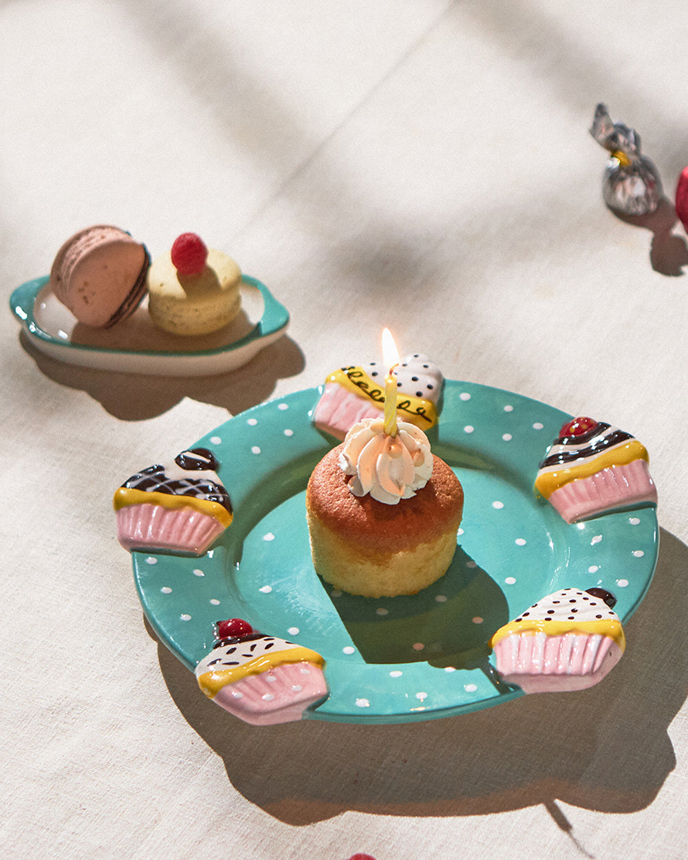 Cupcake Factory Dessert Plate