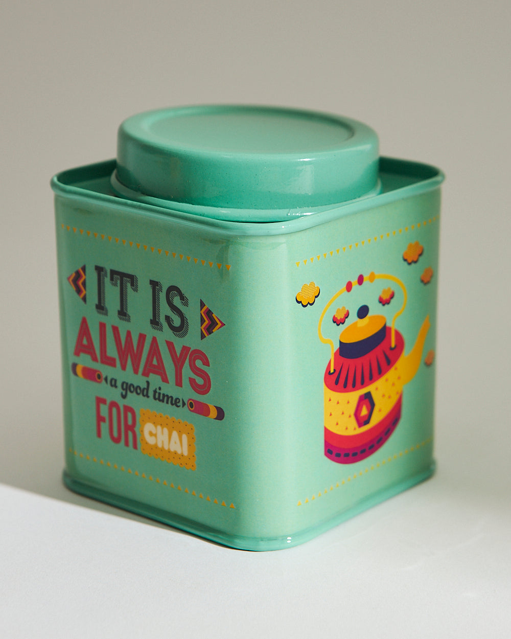 Chai Time Storage Tin