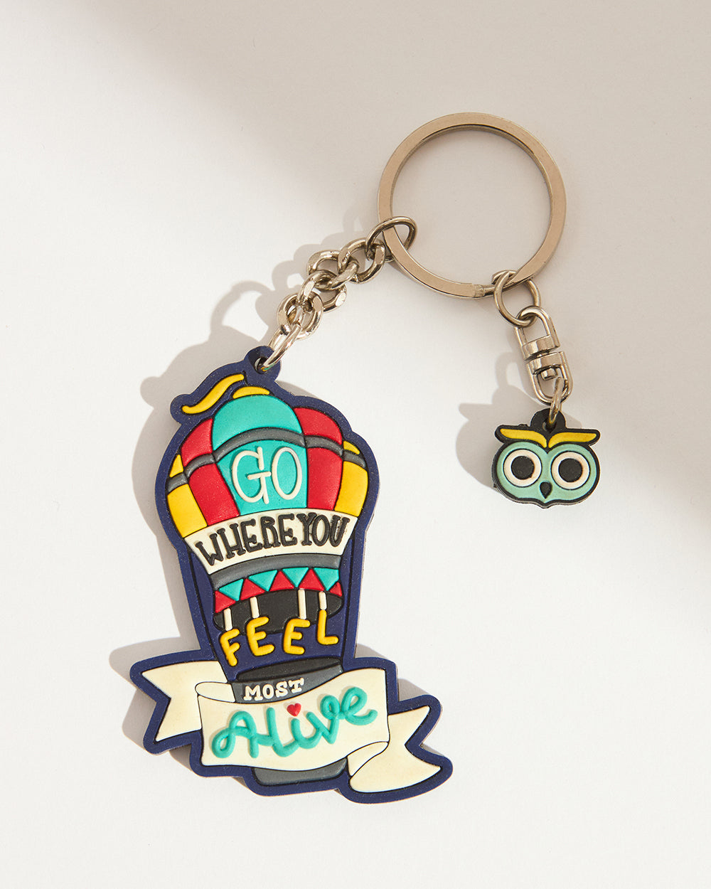 Chumbak Classic Go Where You Feel Keychain