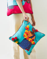 Flower Lady Cushion Cover