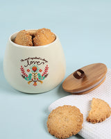 Bake Cookies Ceramic Jar