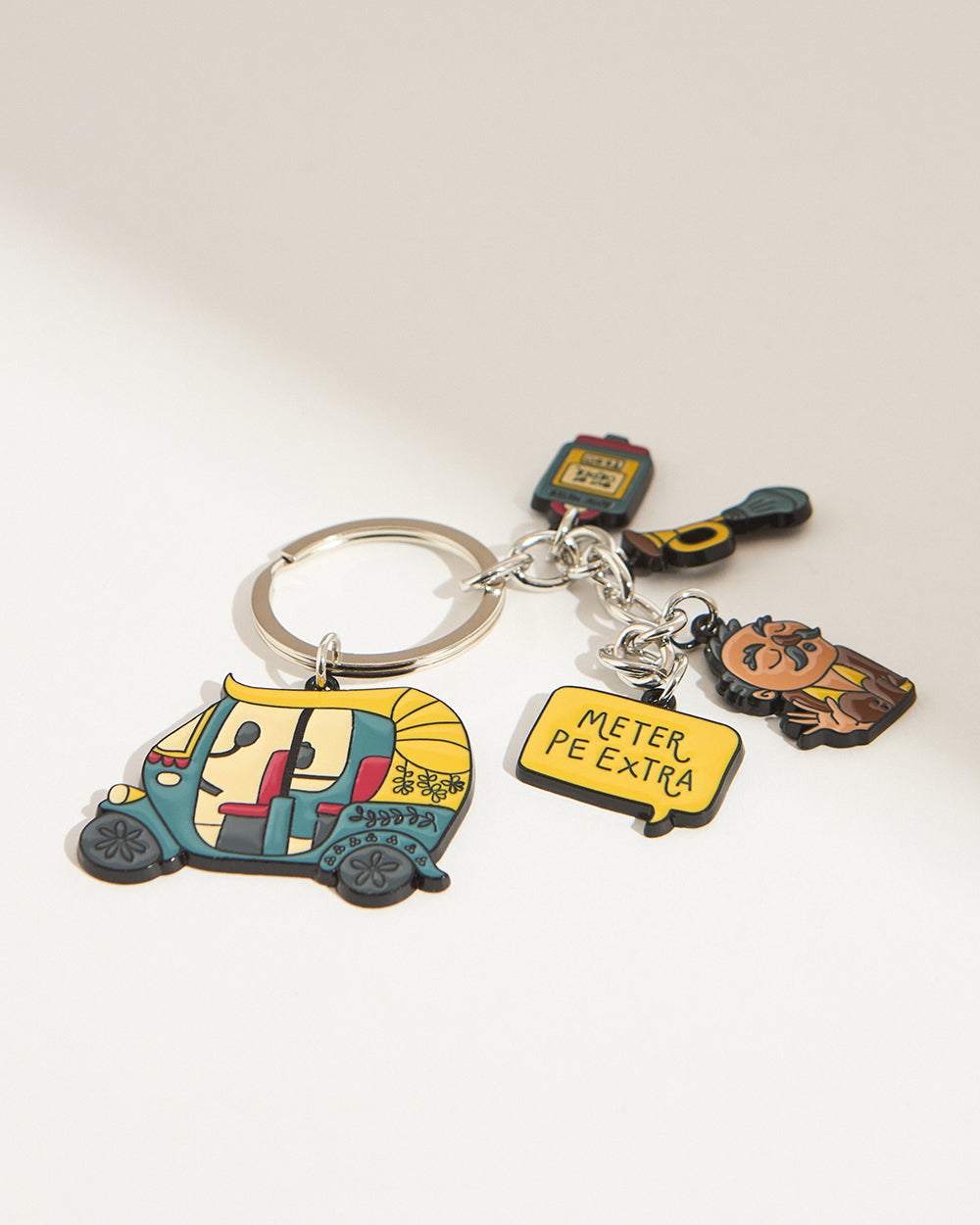 Chumbak Classic Autowalla Enamel Keychain
